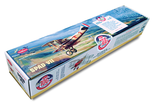 Guillows 102 French Spad 100th Anniversary 18" Balsa Flying Model Kit