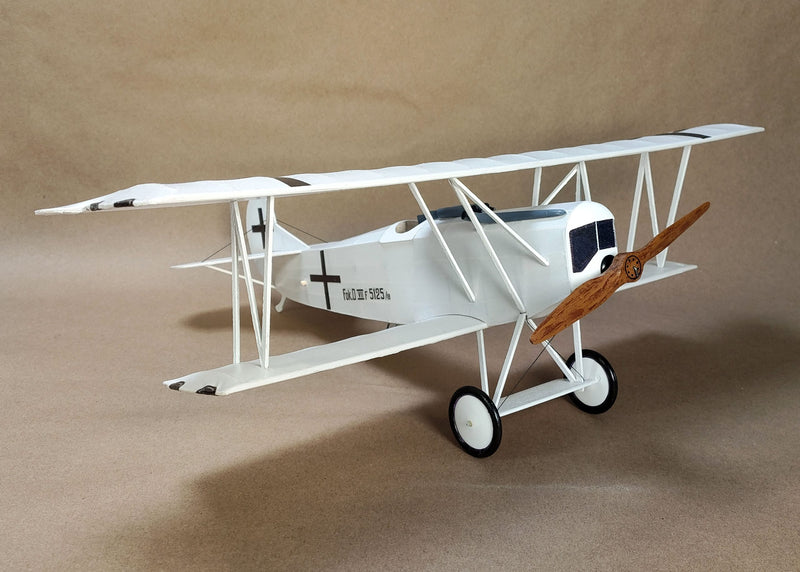 Guillows 103 German Fokker D.VII 100th Anniversary 18" Balsa Flying Model Kit