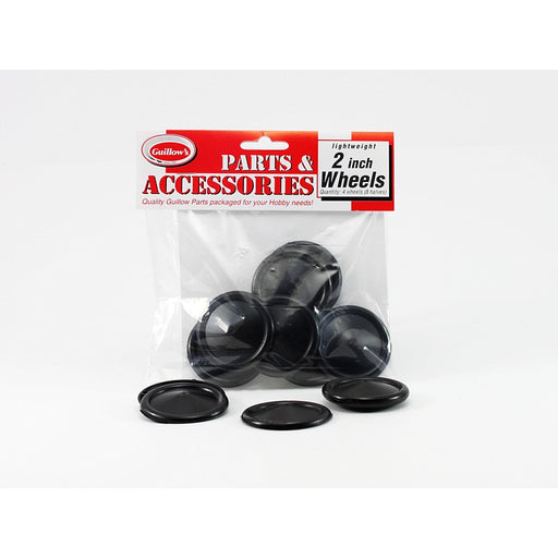Guillows 116 2" Plastic Half Wheel (4 Pair)
