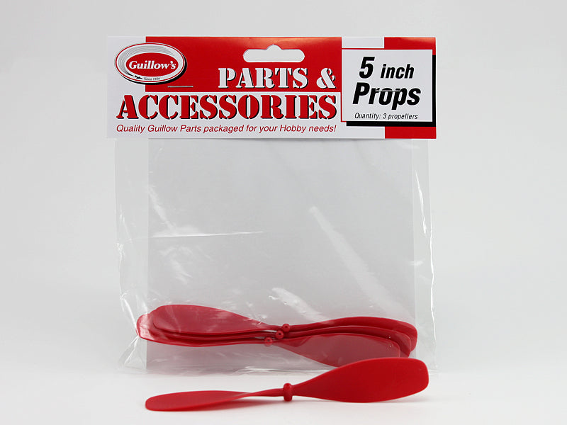 Guillows 117 5" Plastic Propellers (3 Pack)