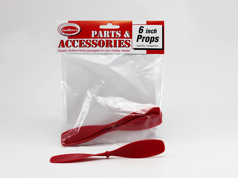 Guillows 118 6" Plastic Propellers (3 Pack)