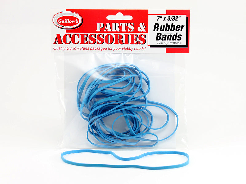 Guillows 119 3/32"x7" Rubber Band (10 Pack)
