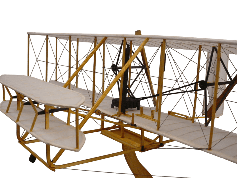 Guillows 1202 Wright Flyer (24" Wingspan) Balsa Model Display Kit