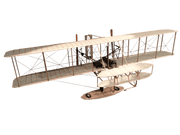 Guillows 1202 Wright Flyer (24" Wingspan) Balsa Model Display Kit