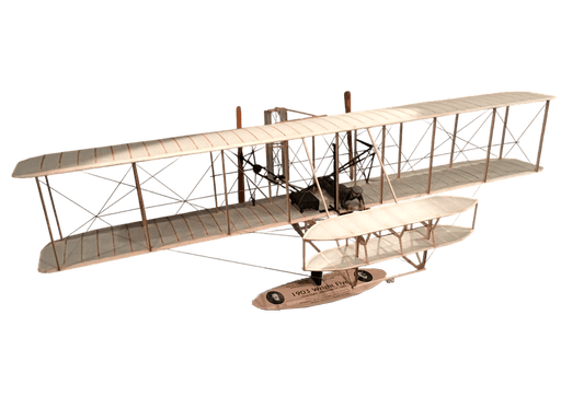 Guillows 1202 Wright Flyer (24" Wingspan) Balsa Model Display Kit