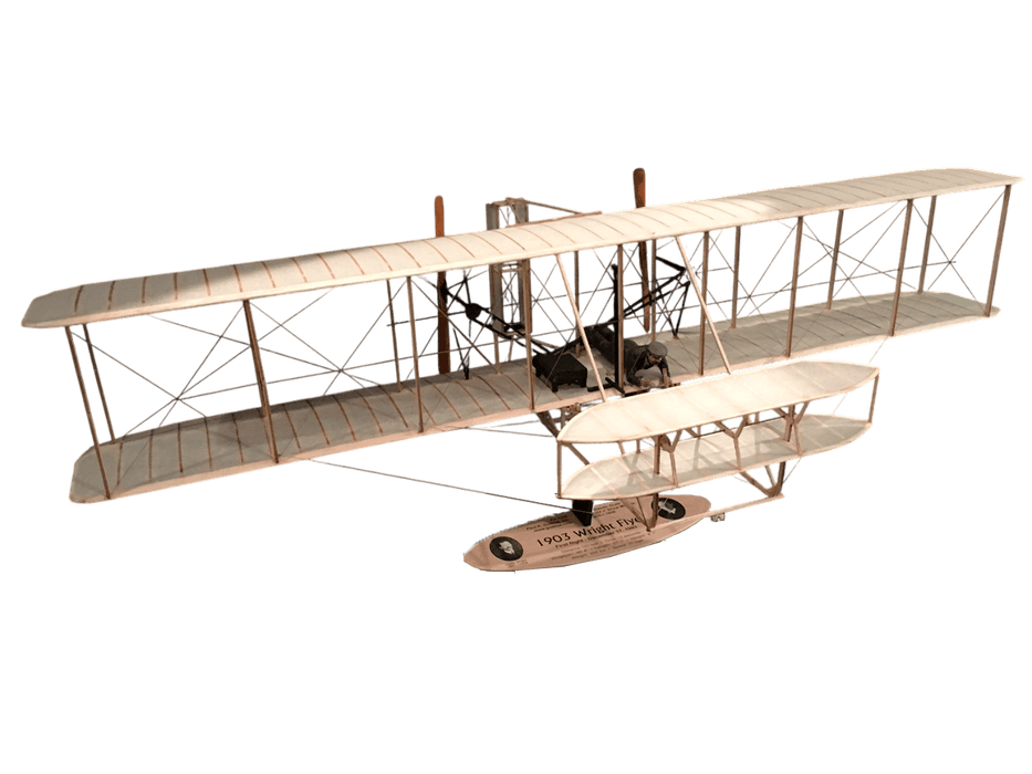 Guillows 1202 Wright Flyer (24" Wingspan) Balsa Model Display Kit
