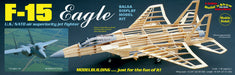 Guillows 1401 1/40 F-15 Eagle Balsa Display Model Kit