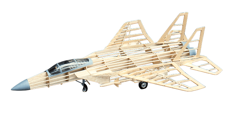 Guillows 1401 1/40 F-15 Eagle Balsa Display Model Kit