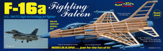 Guillows 1403 1/30 F-16 Falcon Balsa Display Model Kit