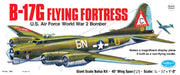 Guillows 2002 1/28 B-17G Flying Fortress 45" Balsa Display Model Kit