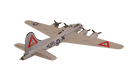 Guillows 2002 1/28 B-17G Flying Fortress 45" Balsa Display Model Kit