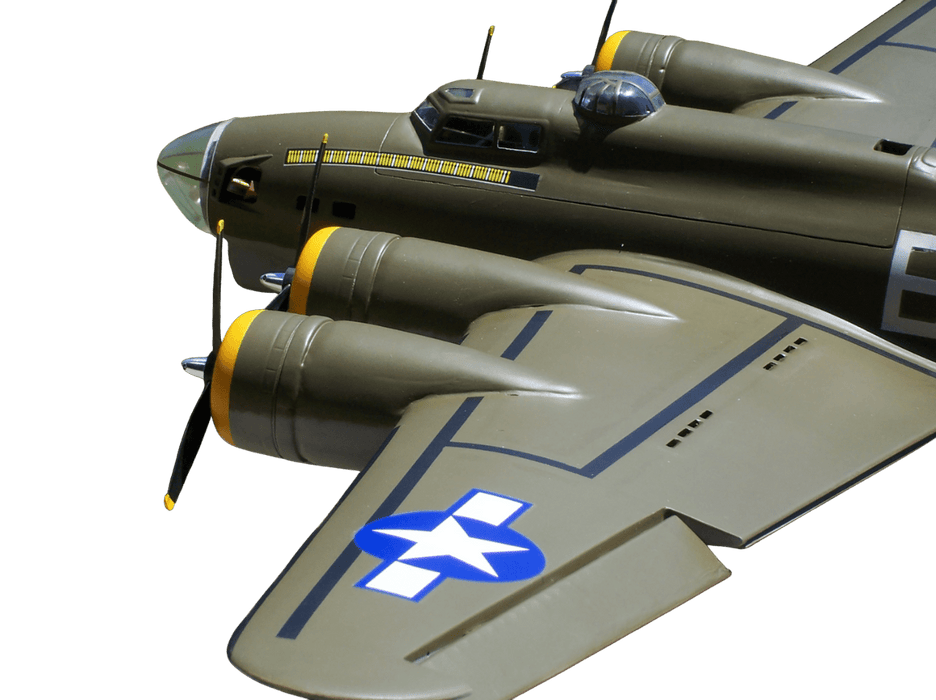 Guillows 2002 1/28 B-17G Flying Fortress 45" Balsa Display Model Kit