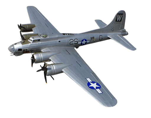 Guillows 2002 1/28 B-17G Flying Fortress 45" Balsa Display Model Kit
