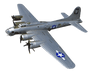 Guillows 2002 1/28 B-17G Flying Fortress 45" Balsa Display Model Kit