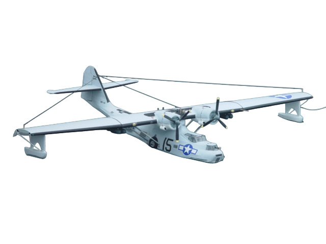 Guillows 2004 Pby-5 Catalina 45" Balsa Display Model Kit