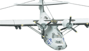 Guillows 2004 Pby-5 Catalina 45" Balsa Display Model Kit