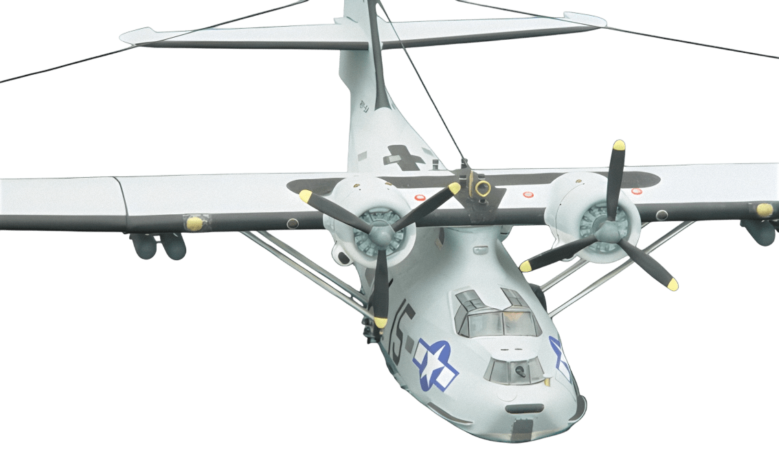 Guillows 2004 Pby-5 Catalina 45" Balsa Display Model Kit