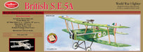 Guillows 202 1/14 Se5a Raf 24" Balsa Display Model Kit