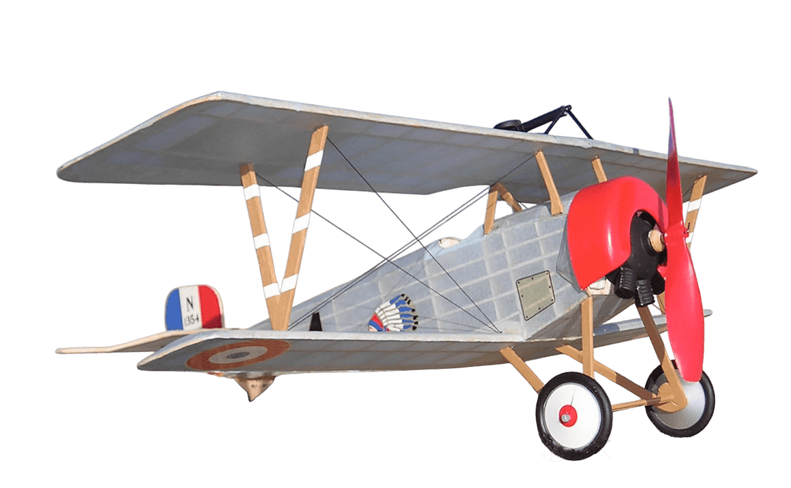 Guillows 203 1/12 Nieuport Ii 24" Balsa Display Model Kit