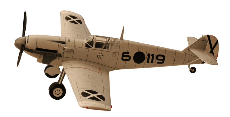 Guillows 401 1/16 Messerschmitt 24" Balsa Display Model Kit