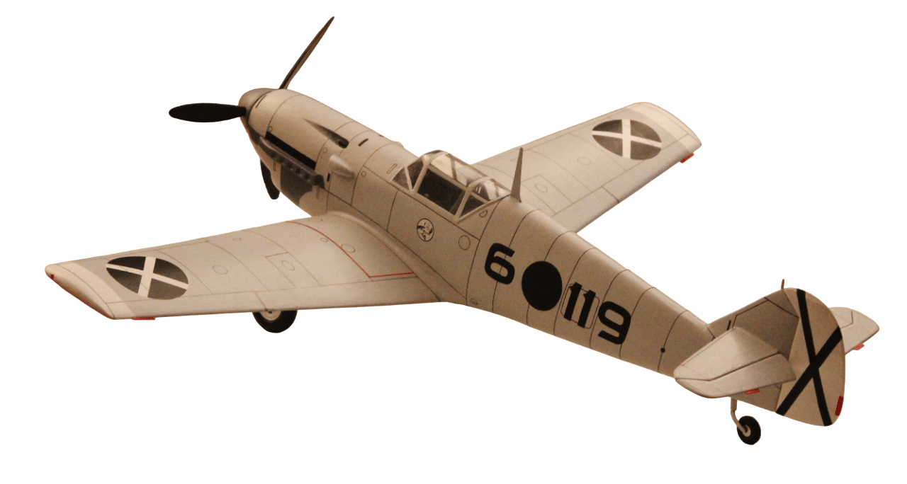 Guillows 401 1/16 Messerschmitt 24" Balsa Display Model Kit