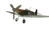Guillows 403 1/16 Spitfire 27" Balsa Display Model Kit
