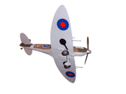 Guillows 403 1/16 Spitfire 27" Balsa Display Model Kit