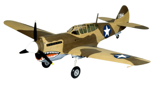 Guillows 405 1/16 P-40 Warhawk 28" Balsa Display Model Kit
