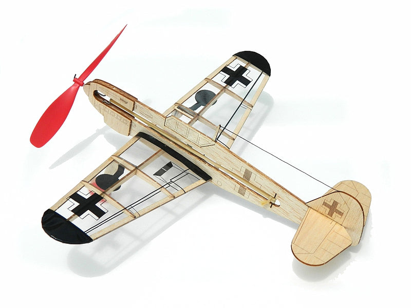 Guillows 4501 German Fighter 11" Balsa Flying Model Kit