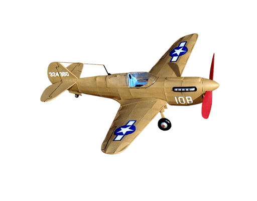 Guillows 501 1/30 P-40 Warhawk 16" Balsa Flying Model Kit