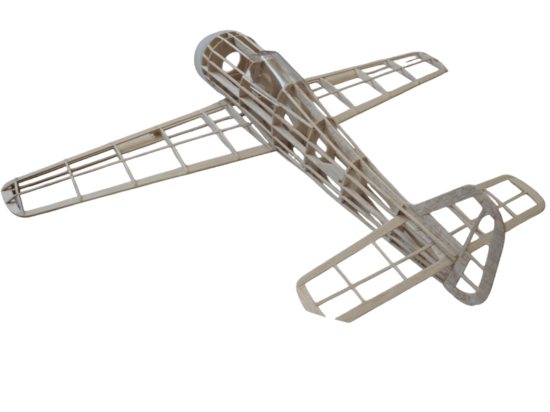 Guillows 502 1/30 Focke Wulf Fw-190 16" Balsa Flying Model Kit