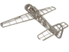 Guillows 502 1/30 Focke Wulf Fw-190 16" Balsa Flying Model Kit