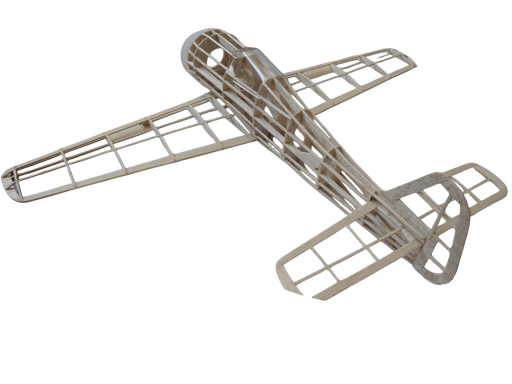 Guillows 502 1/30 Focke Wulf Fw-190 16" Balsa Flying Model Kit