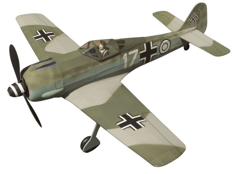 Guillows 502 1/30 Focke Wulf Fw-190 16" Balsa Flying Model Kit