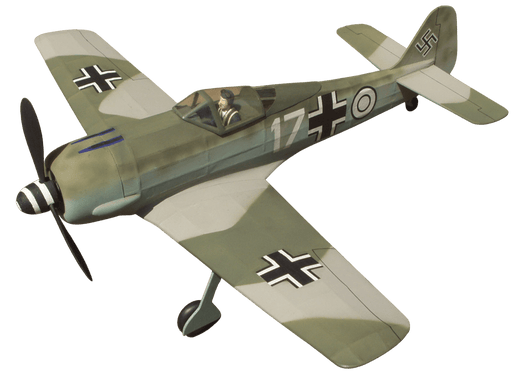 Guillows 502 1/30 Focke Wulf Fw-190 16" Balsa Flying Model Kit