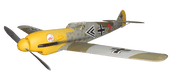 Guillows 505 1/30 Bf-109 Messerschmitt 16" Balsa Flying Model Kit