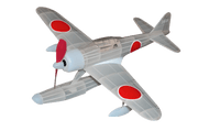 Guillows 507 1/30 A6M2 Rufe 16" Balsa Flying Model Kit