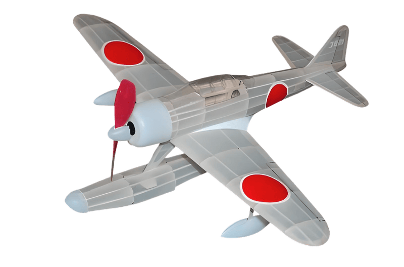 Guillows 507 1/30 A6M2 Rufe 16" Balsa Flying Model Kit