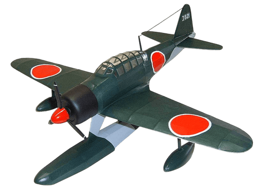 Guillows 507 1/30 A6M2 Rufe 16" Balsa Flying Model Kit