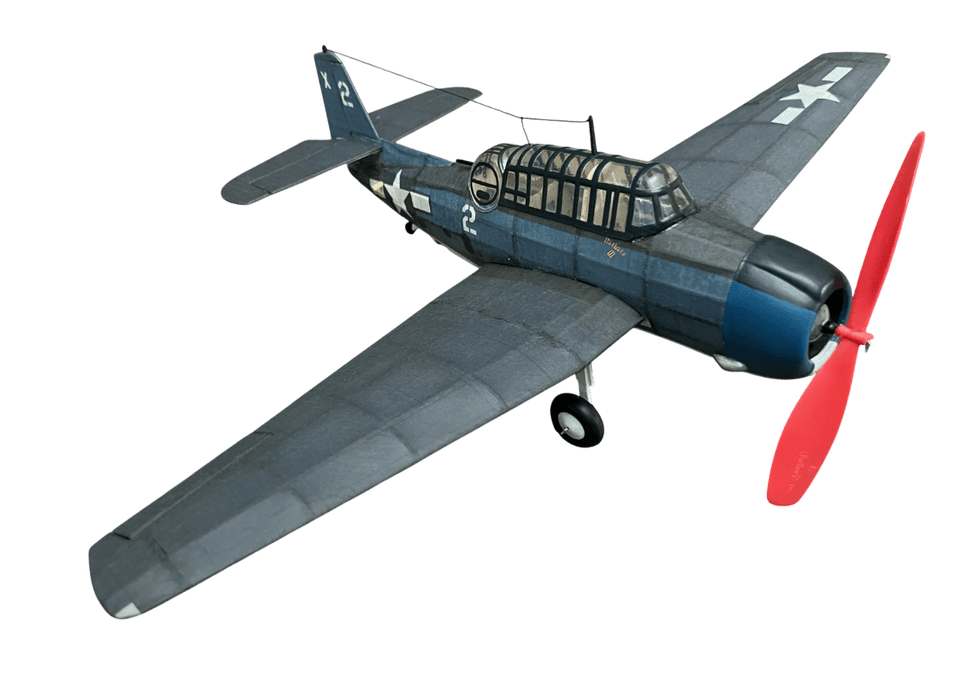 Guillows 509 1/30 Grumman TBF Avenger 16" Balsa Flying Model Kit