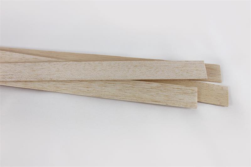 Guillows 5102 Balsa 1/16" x 1" x 36" (4 Pack)
