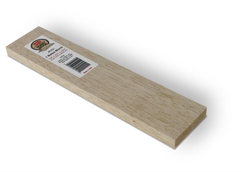 Guillows 5202 Balsa Block 1/2" x 2 1/4" x 10 1/4"