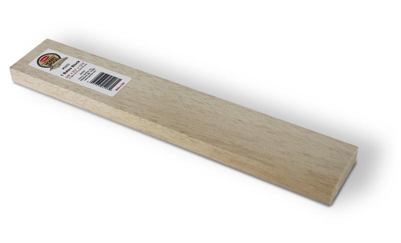 Guillows 5203 Balsa Block 5/8" x 2 1/4" x 12 7/8"