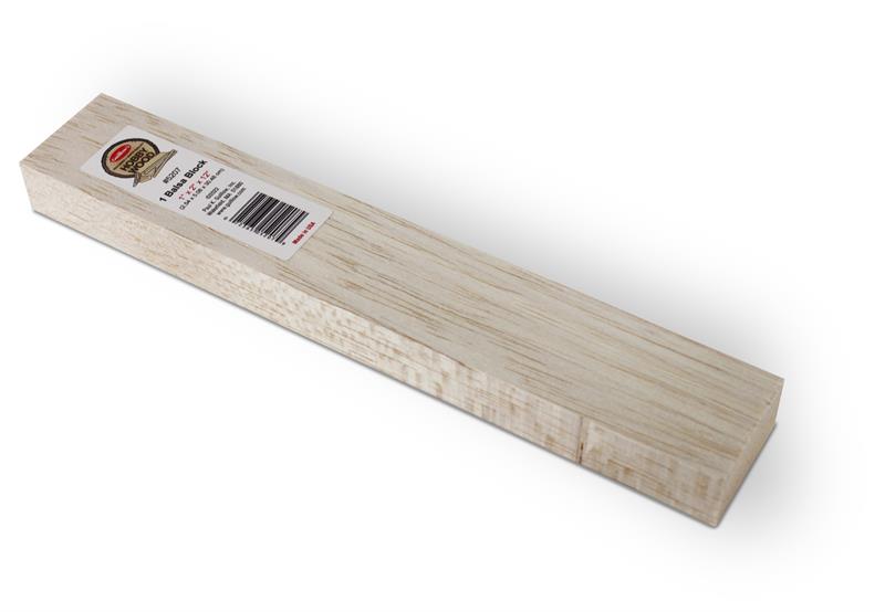Guillows 5207 Balsa Block 1" x 2" x 12"