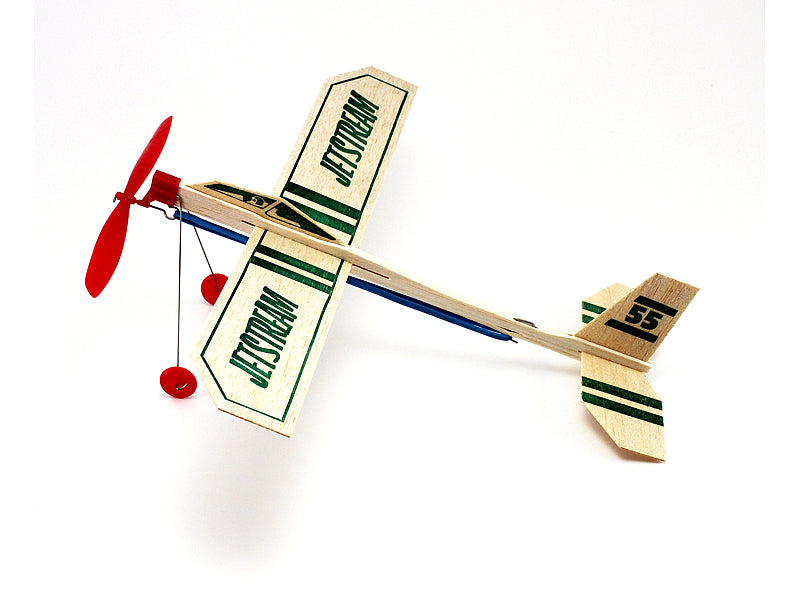 Guillows 55 Jetstream Motorplane Balsa Airplane Kit