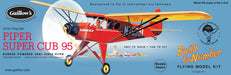 Guillows 602 Piper Super Cub 20" Balsa Flying Model Kit