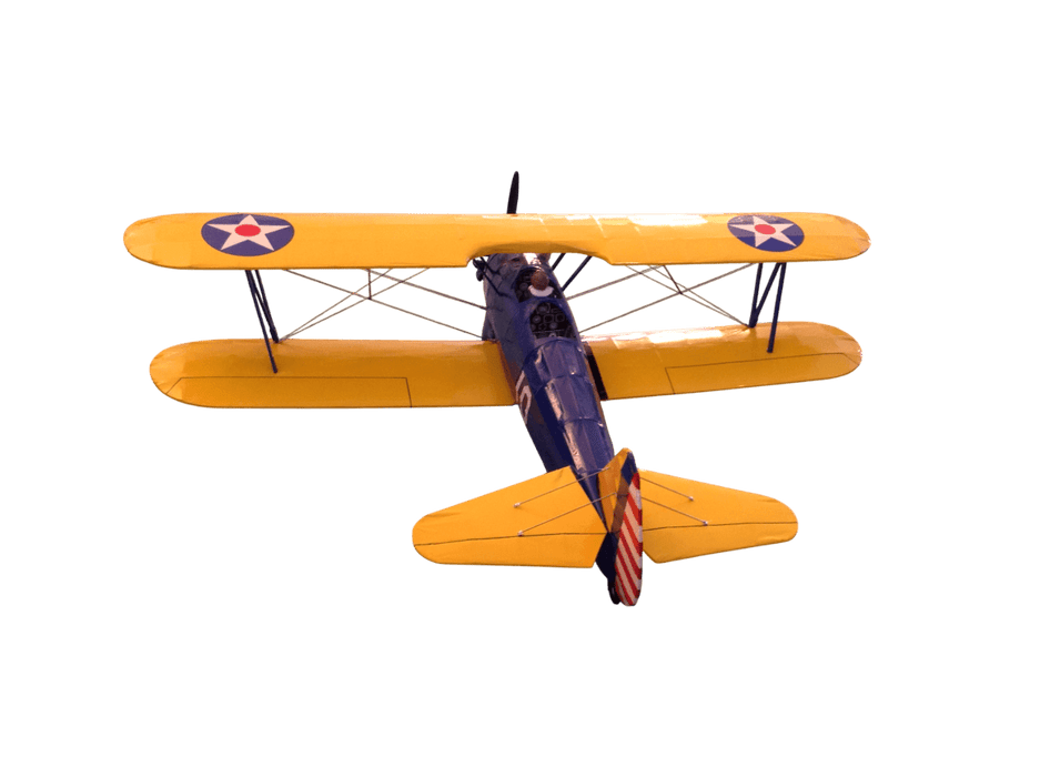 Guillows 803 1/16 Sterman Pt-17 28" Balsa Flying Model Kit