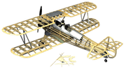 Guillows 803 1/16 Sterman Pt-17 28" Balsa Flying Model Kit