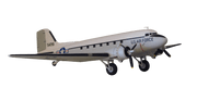 Guillows 804 1/32 Douglas Dc-3 35" Balsa Display Model Kit