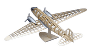 Guillows 804 1/32 Douglas Dc-3 35" Balsa Display Model Kit